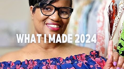 What I Made in 2024| Handmade Garments