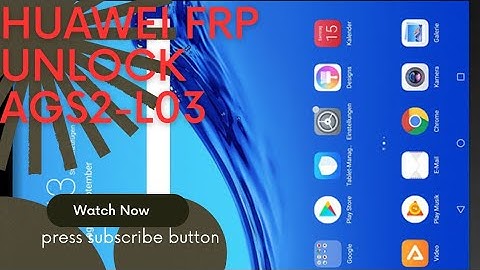 Huawei MediaPad T5 unlock frp with test point