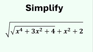 How to Simplify Further? | Nested Radical Expression | Math Olympiad