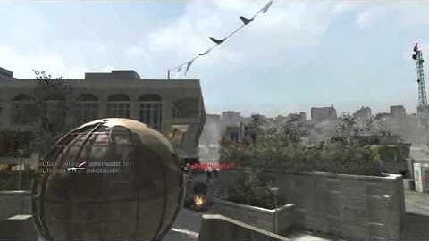 Black ops - Amazing across map tomahawk on stadium!
