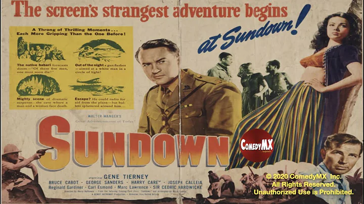 Sundown (1941) | Full Movie | Gene Tierney, Bruce ...