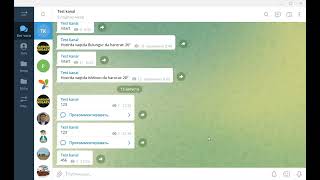 Telegram post kommentariyani o'chirish
