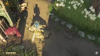 Ghost of Tsushima Free Straw Hat Ronin and the Bear the iron hook