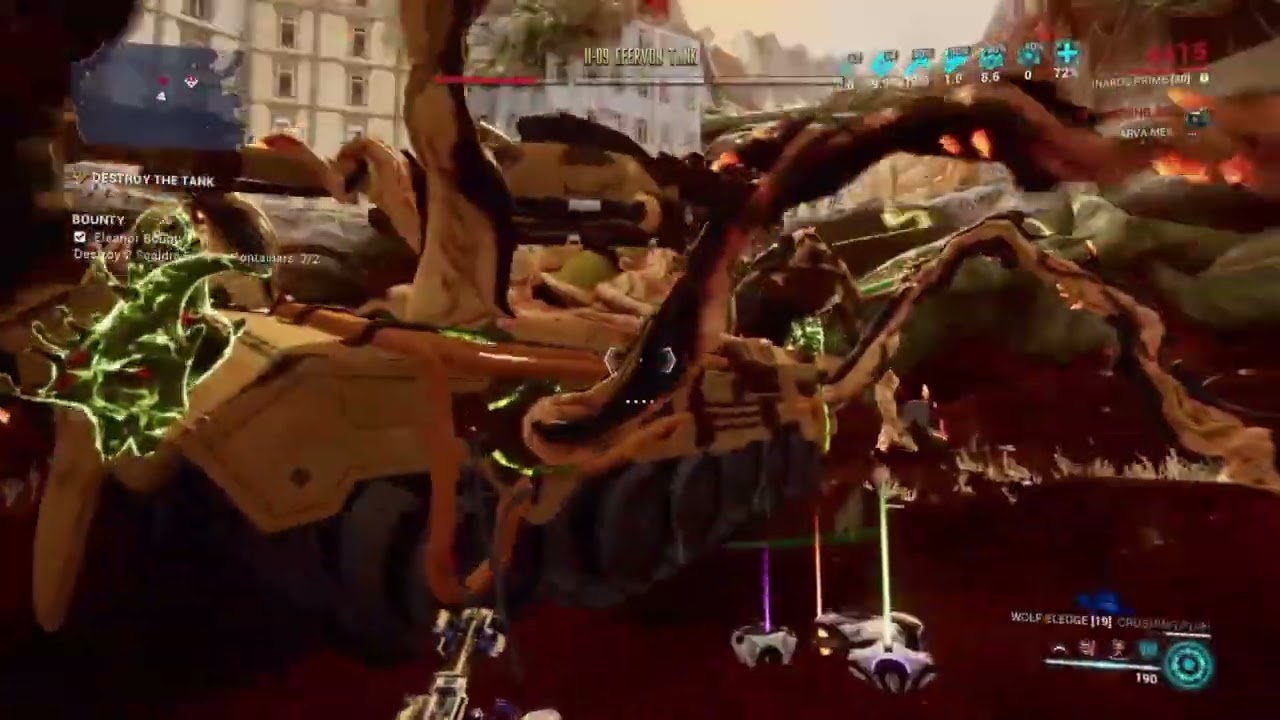 Inaros Prime Tank Assassination Solo Big Mistake