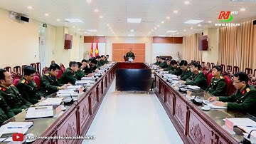 Bộ Chỉ huy Quân sự tỉnh triển khai nhiệm vụ chính trị trọng tâm năm 2023