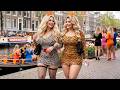 🧡From Head to Toe in Orange: 🇳🇱 Amsterdam's Beauties on King's Day