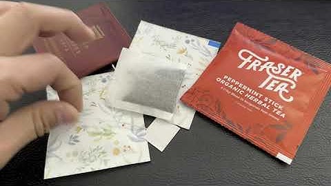 Tea Bag Packaging Machine With String And Tag