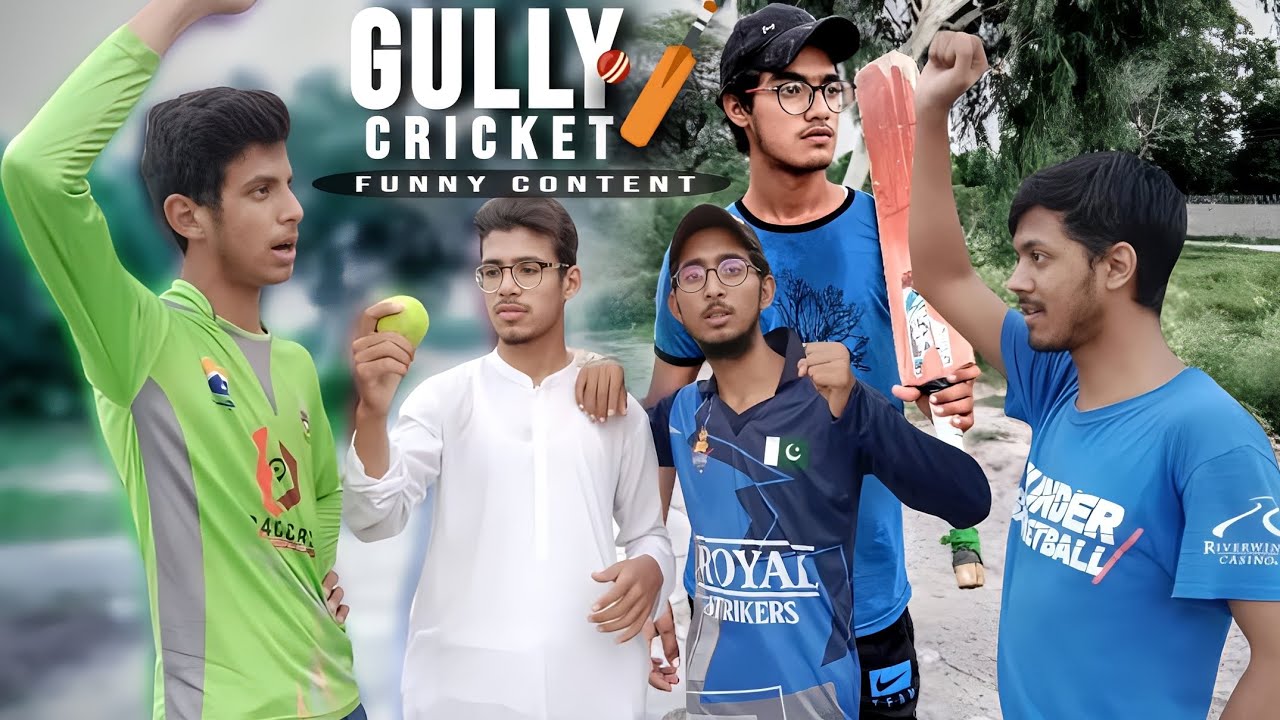 GULLY CRICKET  | Huffaz squad | Comedy Skit | Funny Sketch