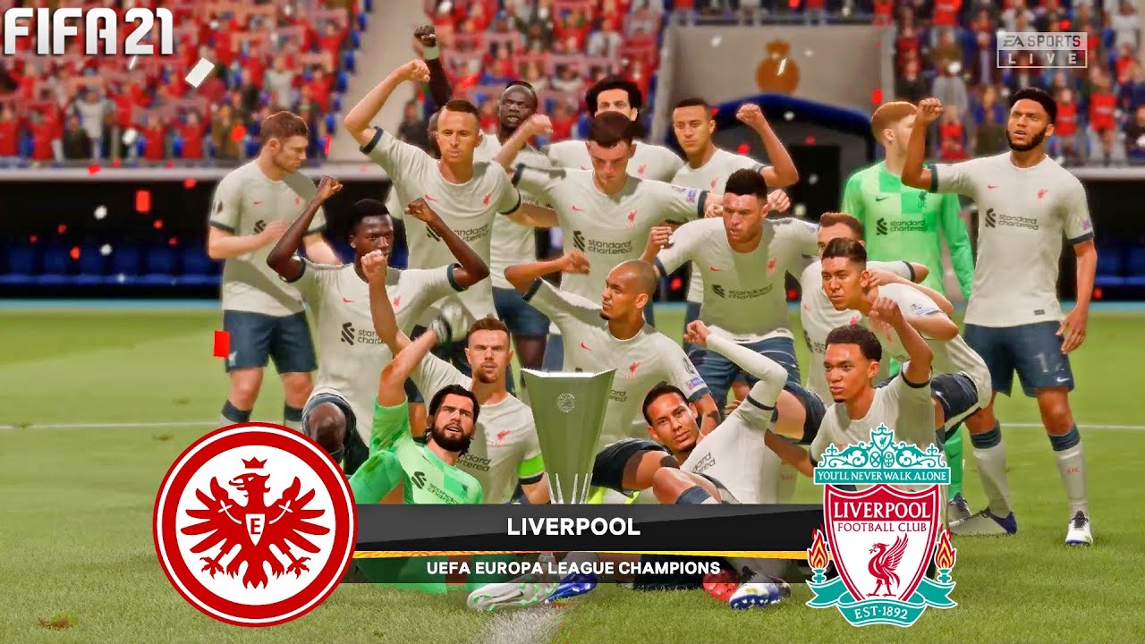 FIFA 21 | Eintracht Frankfurt vs Liverpool - UEFA Europa League Final - Full Match & Gameplay
