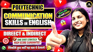 Direct and Indirect Speech   |  Polytechnic 1st sem latest syllabus 2025 #astechnic