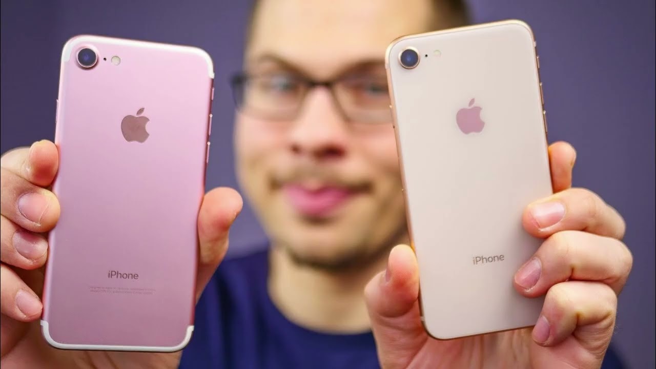 iPhone 8 vs iPhone SE YouTube