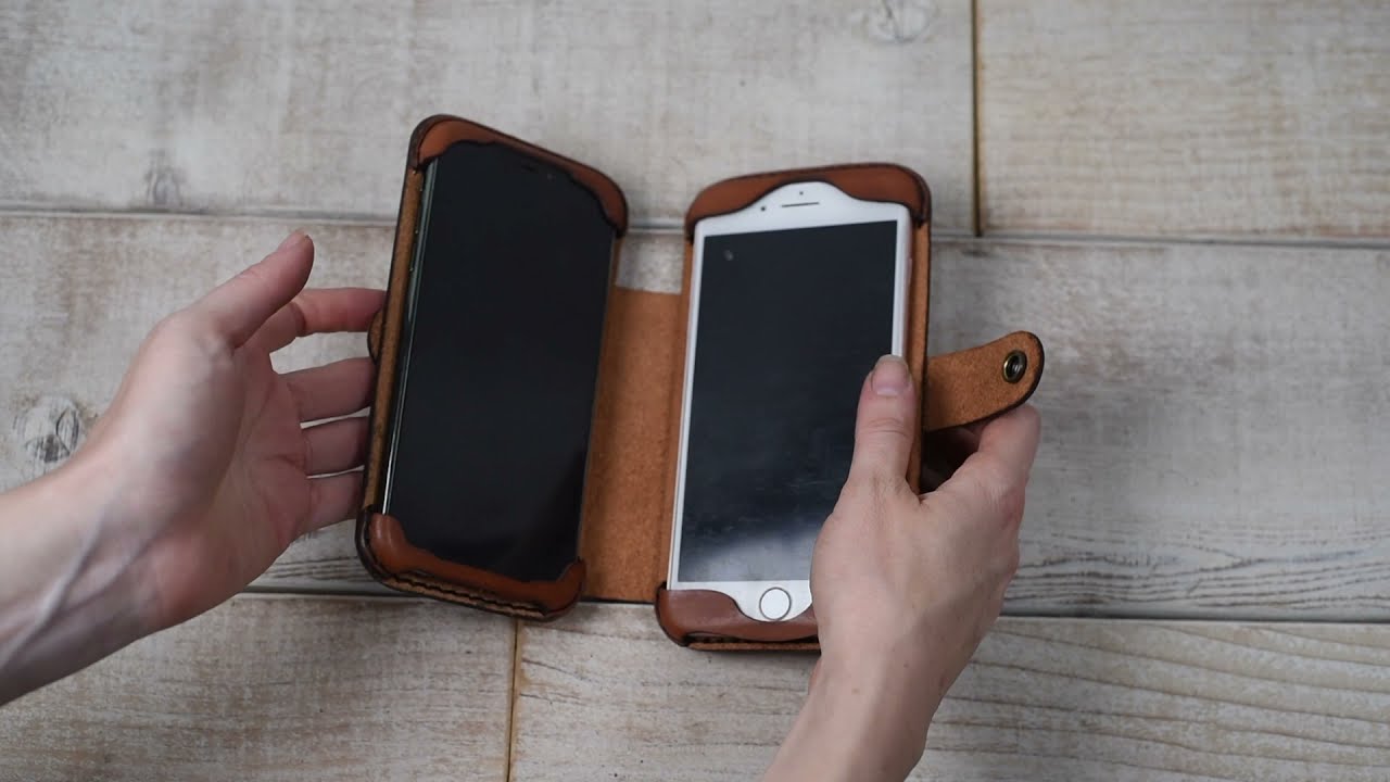 holds two phone dual phone case for 2 iphones