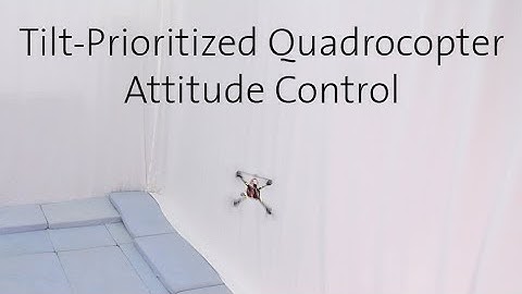 Tilt-Prioritized Quadrocopter Attitude Control