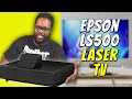 Epson LS500 Laser TV - The Best 4K Gaming Laser TV