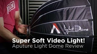 Super Soft Video Light: Aputure Light Dome Review screenshot 2