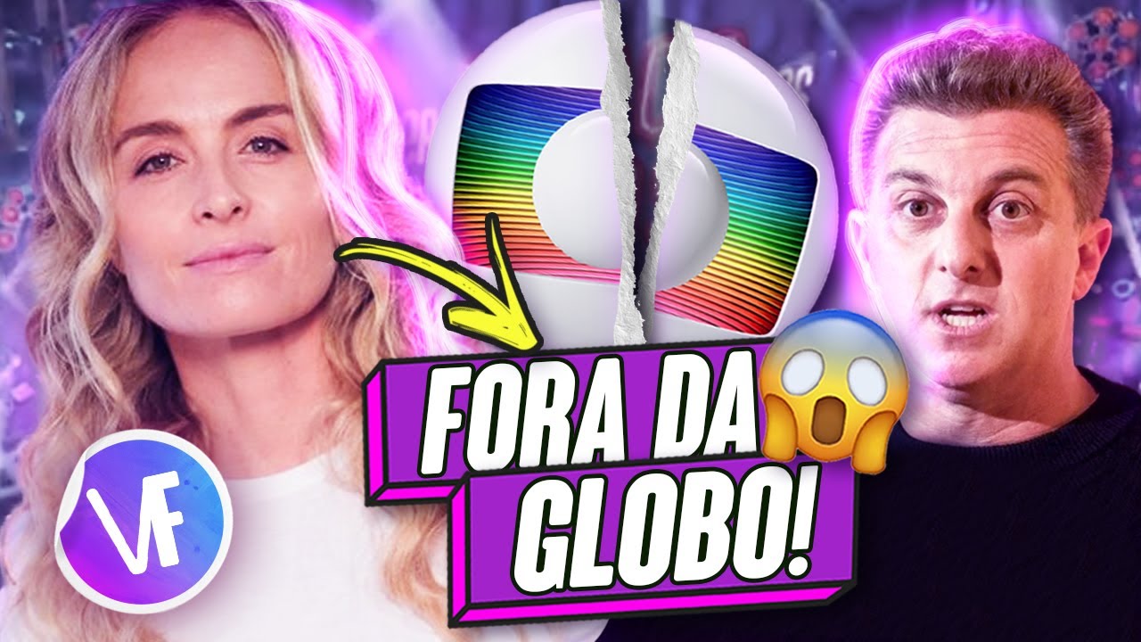 ANGELICA CHOCA E ANUNCIA PROGRAMA FORA DA GLOBO APÓS 24 ANOS DE CONTRATO! | Virou Festa