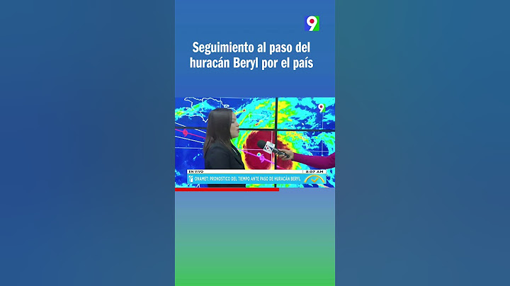 Seguimiento al paso del huracán Beryl por el país