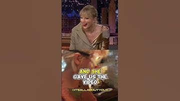 Taylor Swift Reacts to Embarrassing Footage of Herself After Laser Eye Surgery #shorts #taylorswift