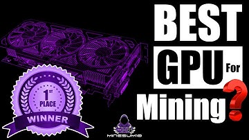 Every GPU compared by Price, Hashrate, Efficiency and Density for mining