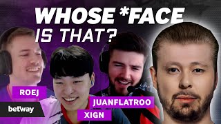 Whose Face is That? with juanflatroo, roeJ and XigN