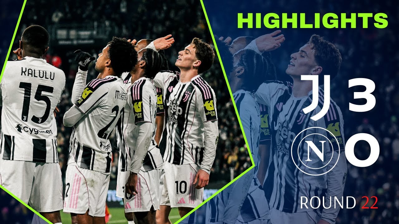 Juventus - Napoli | 3-0 | Highlights | Serie A 2025-26 | juventus napoli
