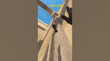 Long Flash From Box On Dust 2 CS2 #shorts