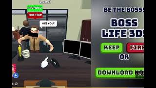 The weirdest mobile game ad I’ve ever seen - Boss Life 3D