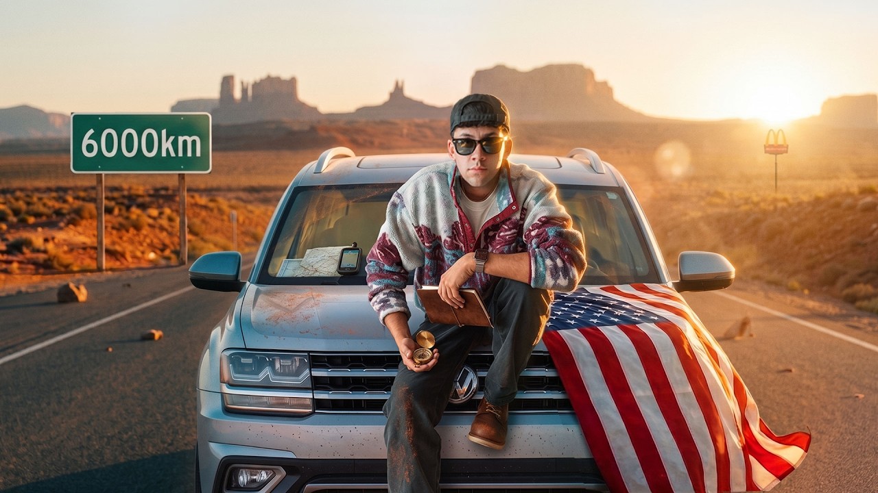 ho ATTRAVERSATO tutta L'AMERICA da SOLO! - Film Completo
