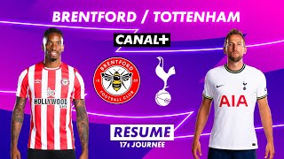 Résumé de Brentford / Tottenham - Premier League 2022-23 (17ème journée)