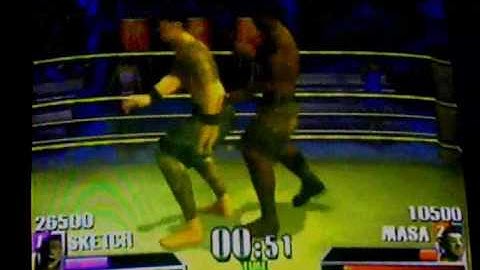 Def Jam Vendetta - Sketch vs Masa