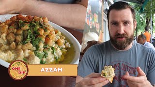 One dip Hummus Review - Azzam Restaurant Berlin
