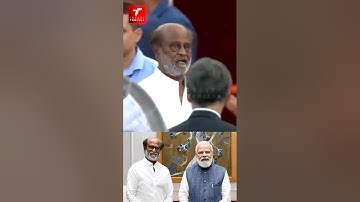 Superstar Rajinikanth at the Rashtrapati Bhavan for the PM Narendra Modi oath ceremony #pmoindia