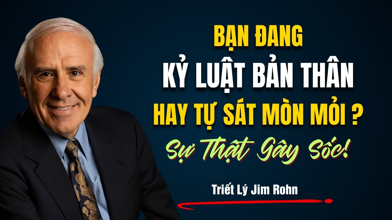 Bạn Đang Kỷ Luật Bản Thân Hay Tự Sát Mòn Mỏi? Sự Thật Gây Sốc! | Triết Lý Jim Rohn