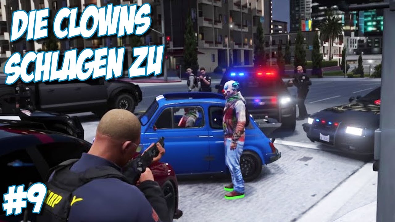 Sie schlagen wieder zu! | GTA RP Clowns Folge#9 [Unity-Life] - YouTube