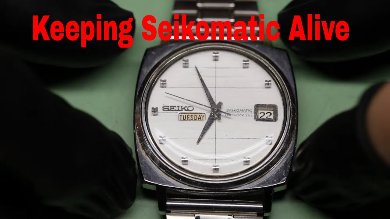 Servicing a Vintage 1966 Seiko Seikomatic 6206-8120 Watch Part I 