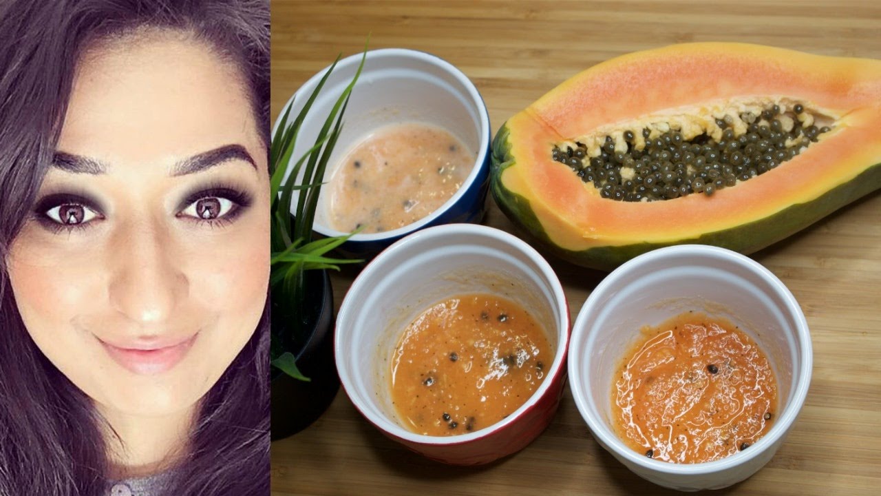 DIY Papaya Facial At Home For Glowing Radiant Spotless Skin Indian Beauty G