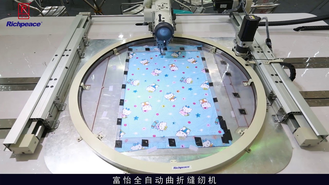 Automatic Zigzag Sewing Machine - YouTube