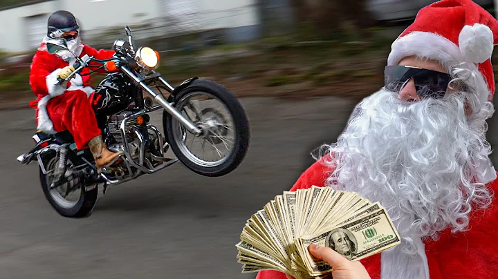 Bad Santa Buys A Motorcycle!! | The Deegans Christ...