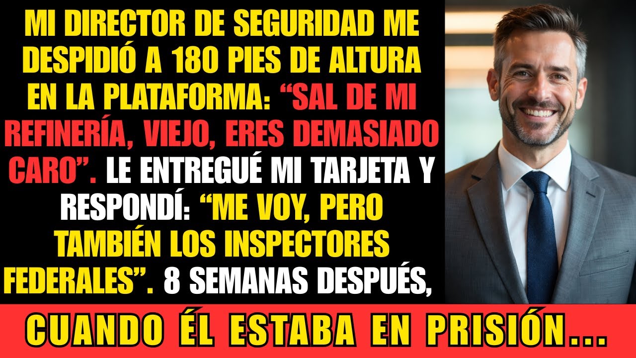 El Director me despidió a 55 metros de altura. Avisé a los federales y cerraron la planta 8 semanas