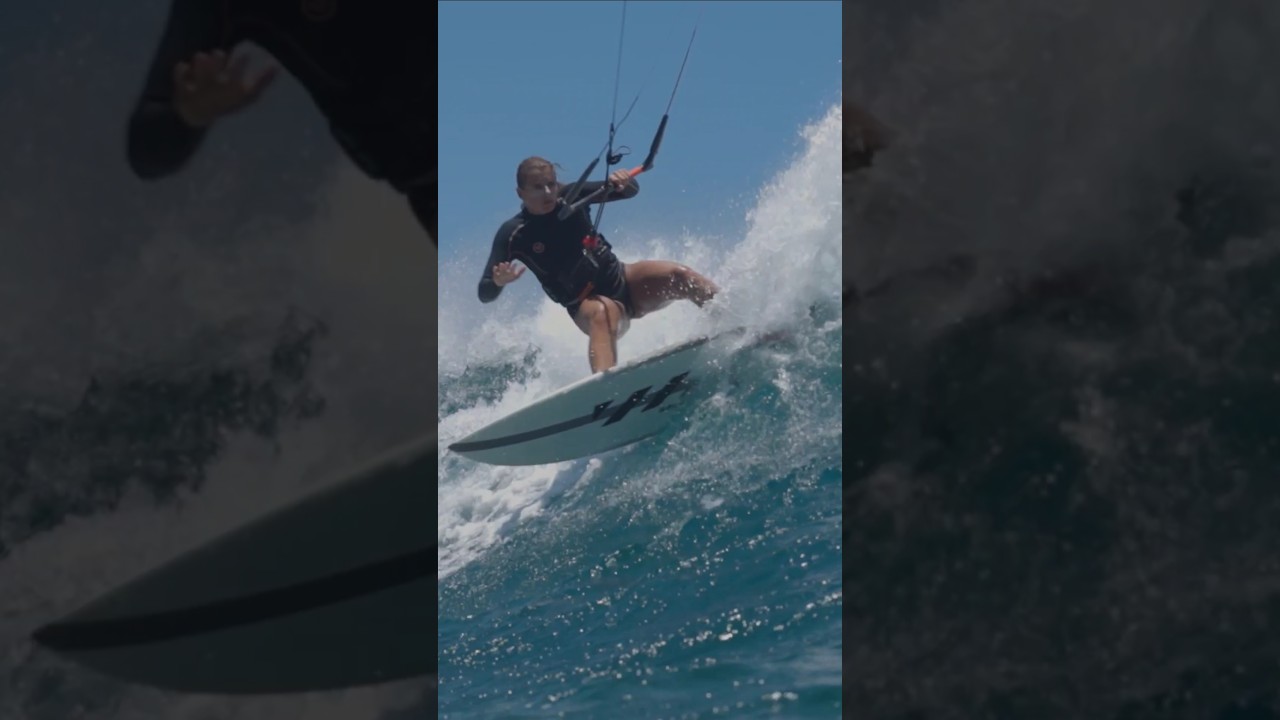 Water, waves and wind #kitesurf