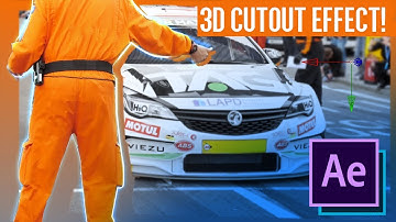 After Effects + Photoshop 3D Cutout Transition Effect Tutorial