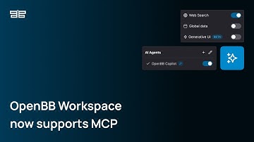 OpenBB Workspace now supports MCP