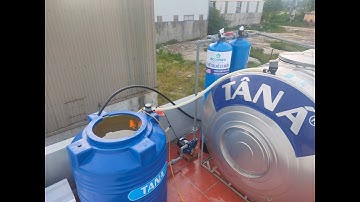 Bộ lọc nước giếng khoan ECO-G02 lắp đặt tại Xuân Lê - Khánh Hà - Thường Tín - Hà Nội