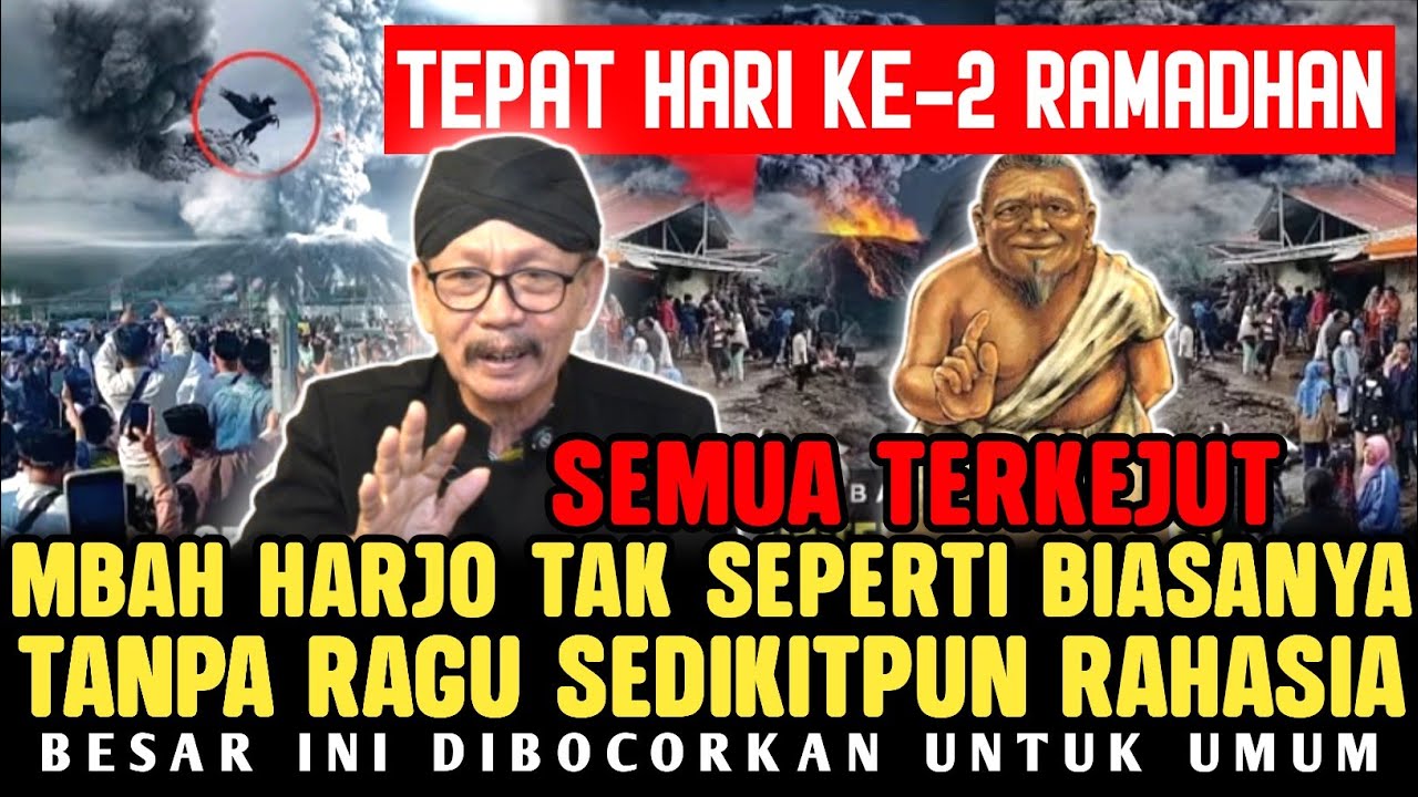SEMUA TERKEJUT!! Awal Puasa Ramadhan Mbah Harjo Berani Bocorkan Ini, Ternyata Para Pejabat Itu