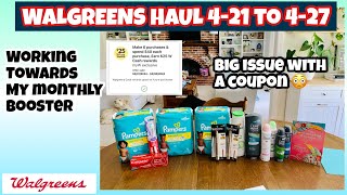 WALGREENS HAUL/ Lots of good deals! Working on monthly booster/ Learn Walgreens Couponing