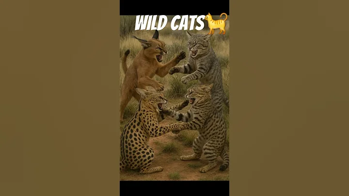 Watch the video about Small Cats #smallcat #cat #wildlife