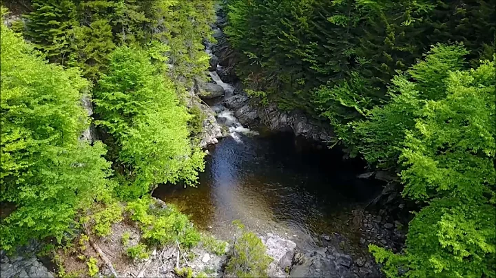 Wolfe River Gorge at Bennett Brook, Fundy National...