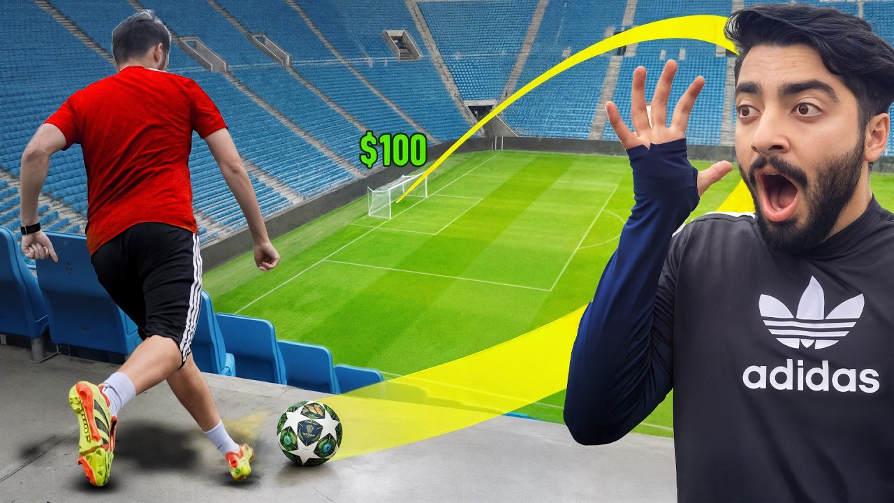 می‌تونیم تریک‌شات‌های حرفه‌ای‌ها رو تکرار کنیم؟!هر گل = 100 تومن