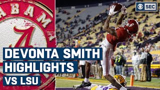Devonta Smith Highlights vs. LSU Tigers | 2020 Regular Season Week 14 | CBS Sports HQ