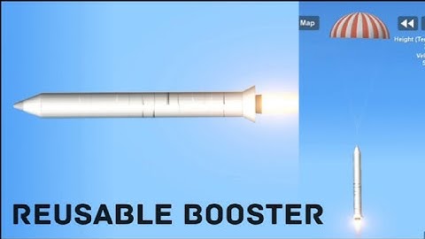 How to make a Reusable Solid Rocket Booster in SFS ll no expansion #sfs